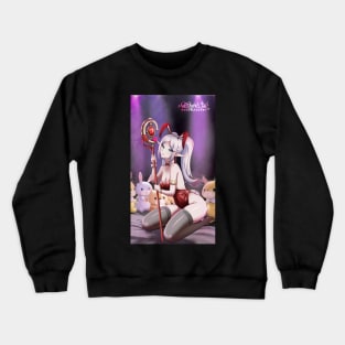 Frieren on bunnysuit poster Crewneck Sweatshirt